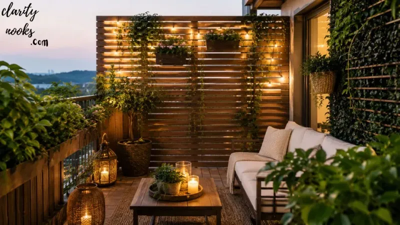 DIY Balcony Privacy Ideas