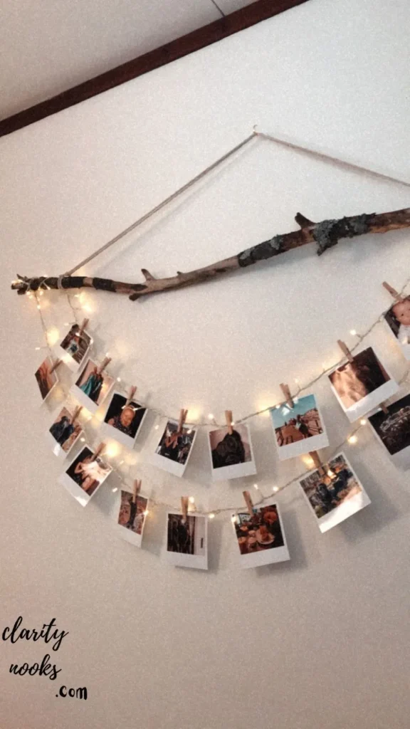 Install a DIY Rope or Branch Hanging Display System