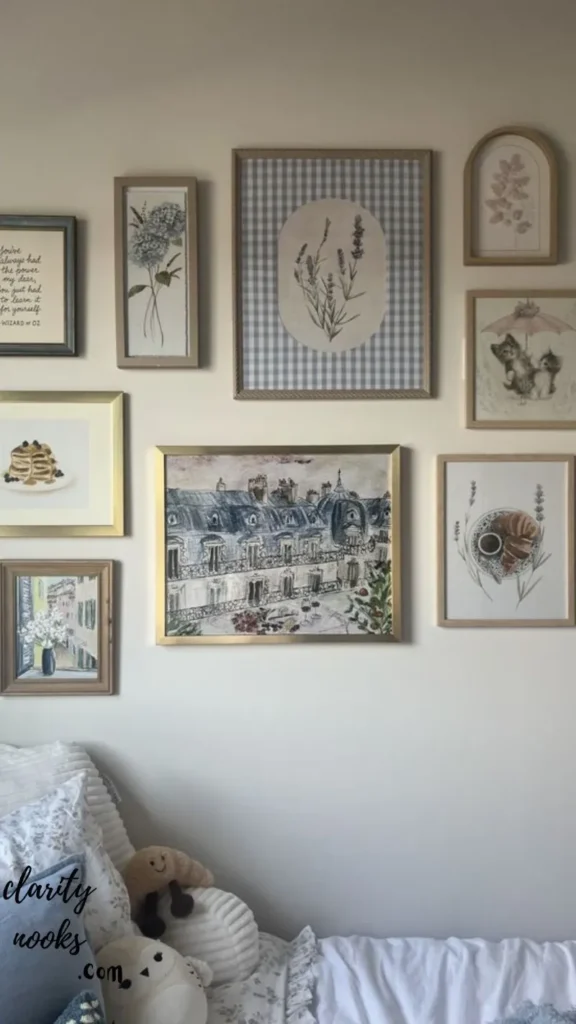 Use a Gallery Wall Strategy to Mark Each Child's Territory
