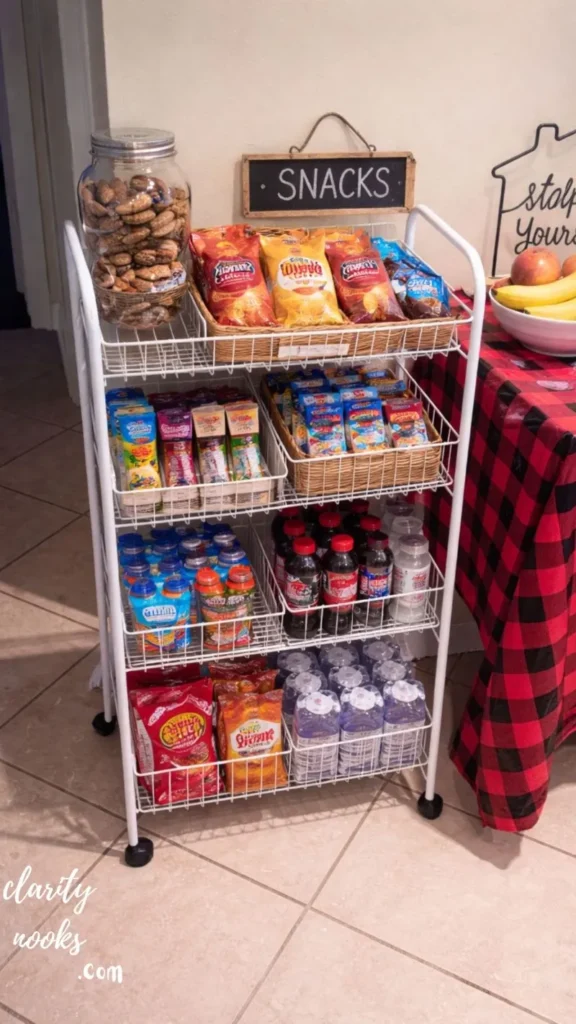 Build a Themed Snack Station (Instead of a Full Catered Spread)