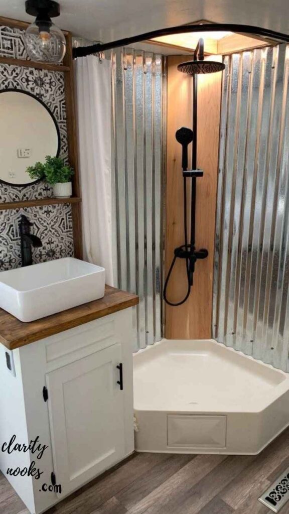 Camper Bathroom: Wet Bath vs. Dry Bath DIY