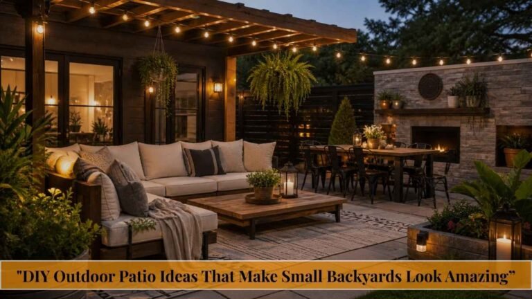 DIY Outdoor Patio Ideas