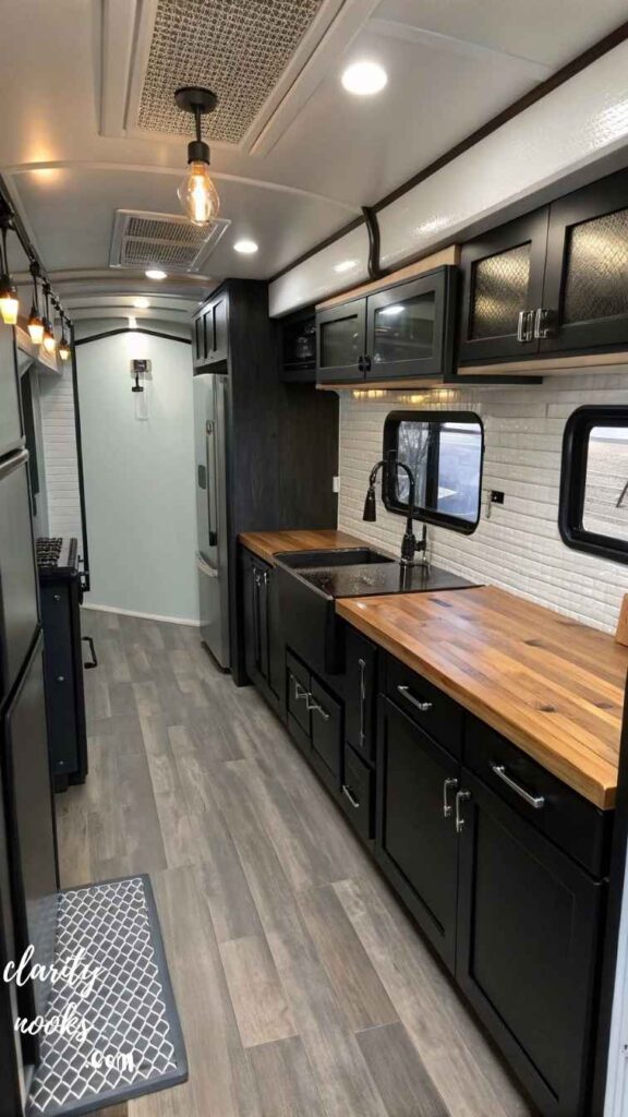 Modular Kitchen Build with Butcher Block Countertop