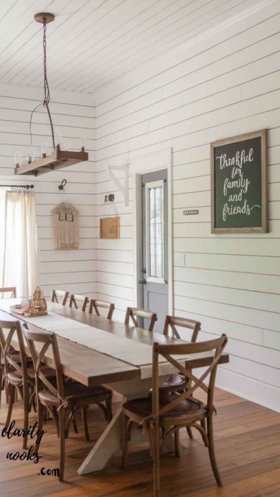 Add Architectural Interest with Wainscoting or Shiplap