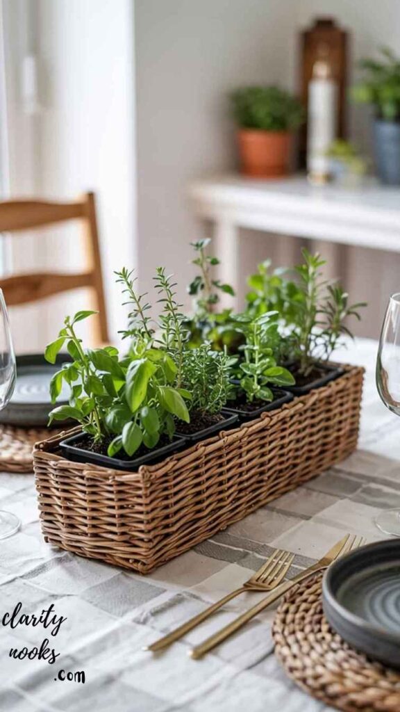 Turn a Herb Garden into a Living Centerpiece