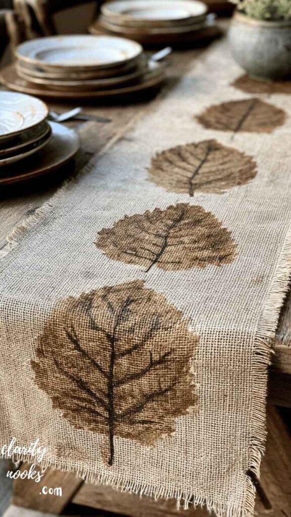 Craft a DIY Seasonal Table Runner and Placemat Set