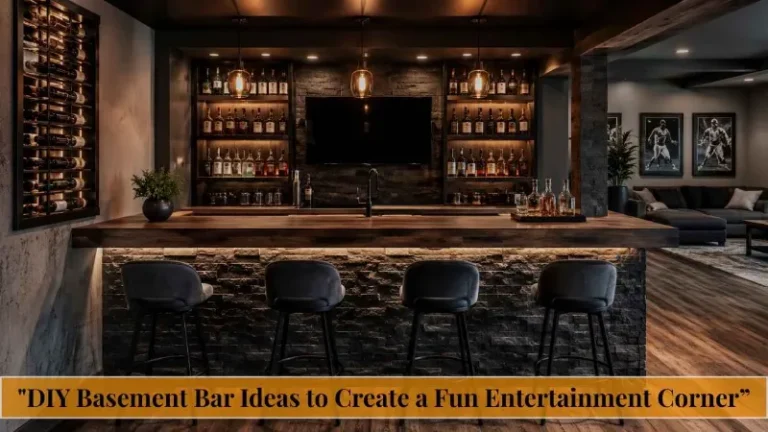 DIY Basement Bar Ideas