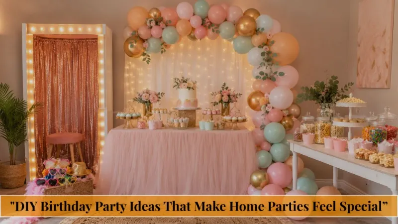 DIY Birthday Party Ideas