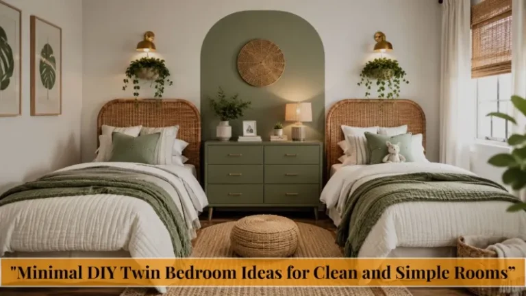 DIY Twin Bedroom Ideas
