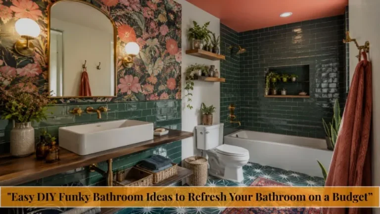 DIY Funky Bathroom Ideas