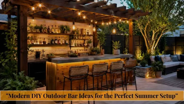 DIY Outdoor Bar Ideas