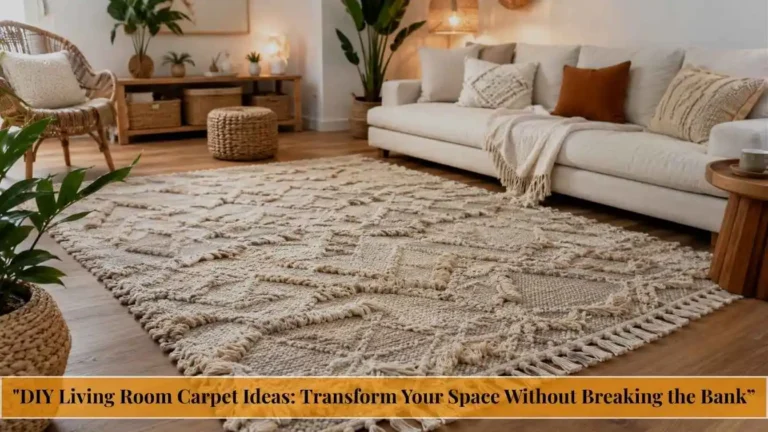 DIY Living Room Carpet Ideas