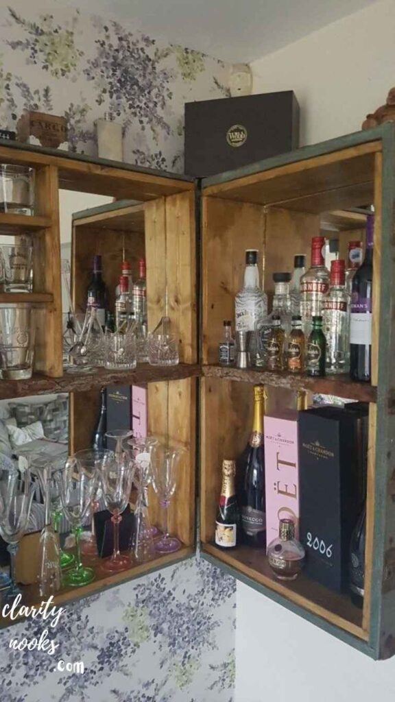 Vintage Suitcase Bar