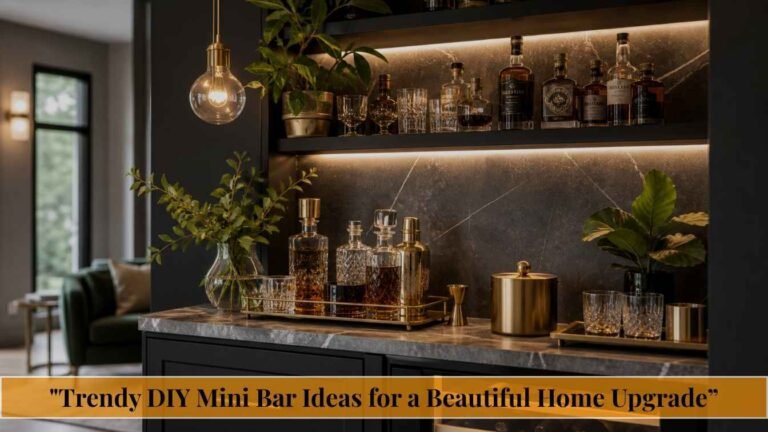 DIY Mini Bar Ideas