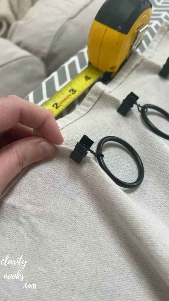 No-Sew Drop Cloth Curtains
