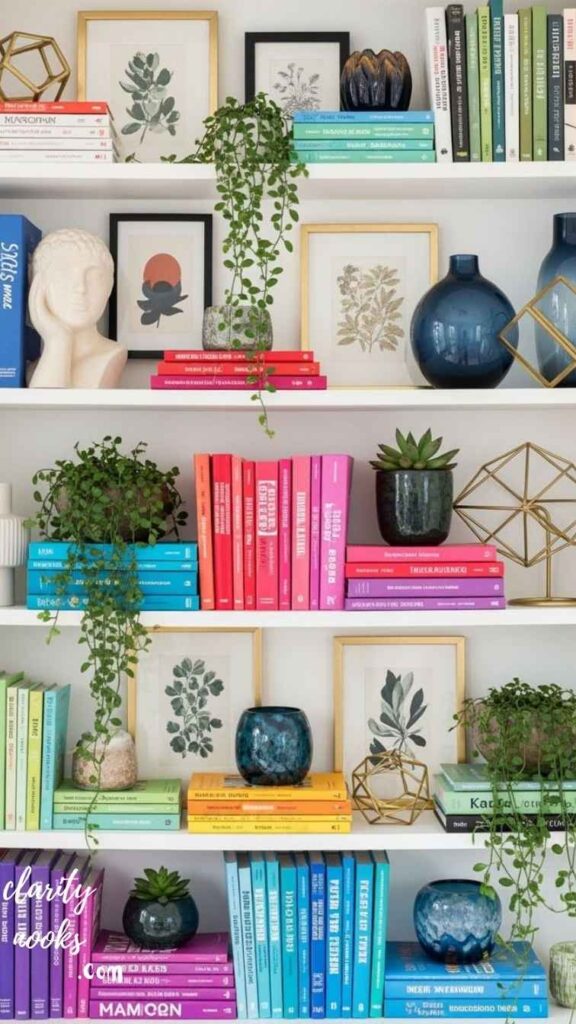 Color Blocking Your Books for Maximum Visual Impact