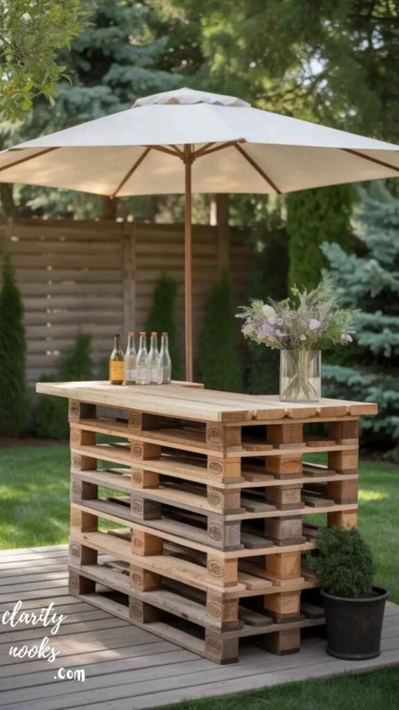 The Pergola-Integrated Bar