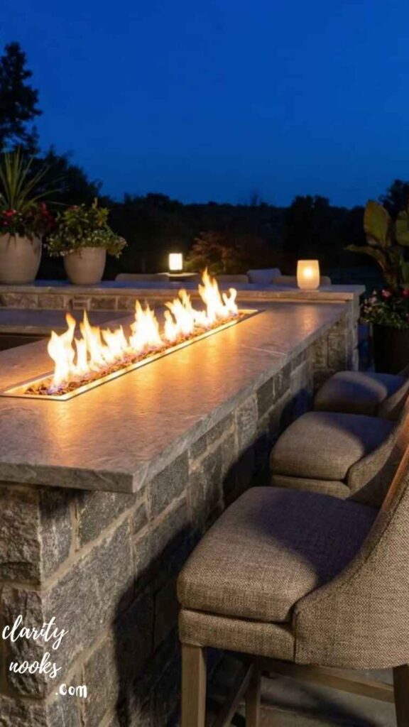 The Sunken Fire Pit Bar