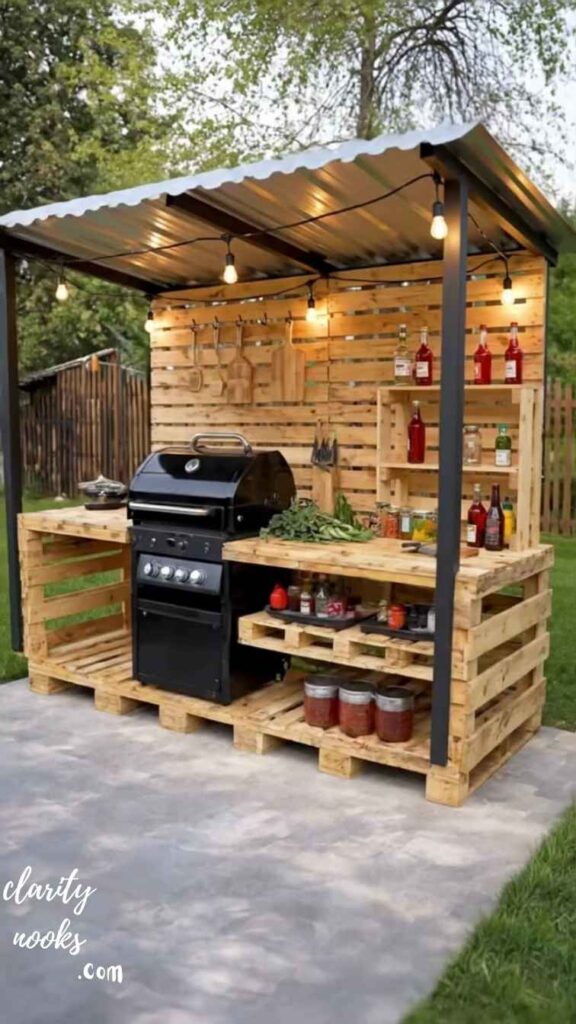 Pallet & Reclaimed Wood Kitchen