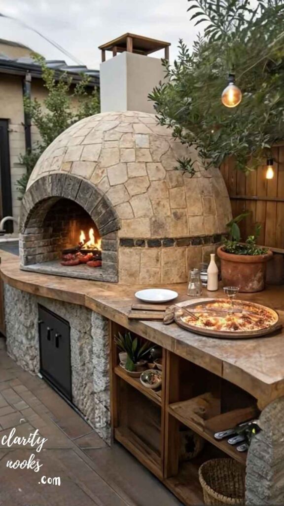 Pizza Oven Kitchen