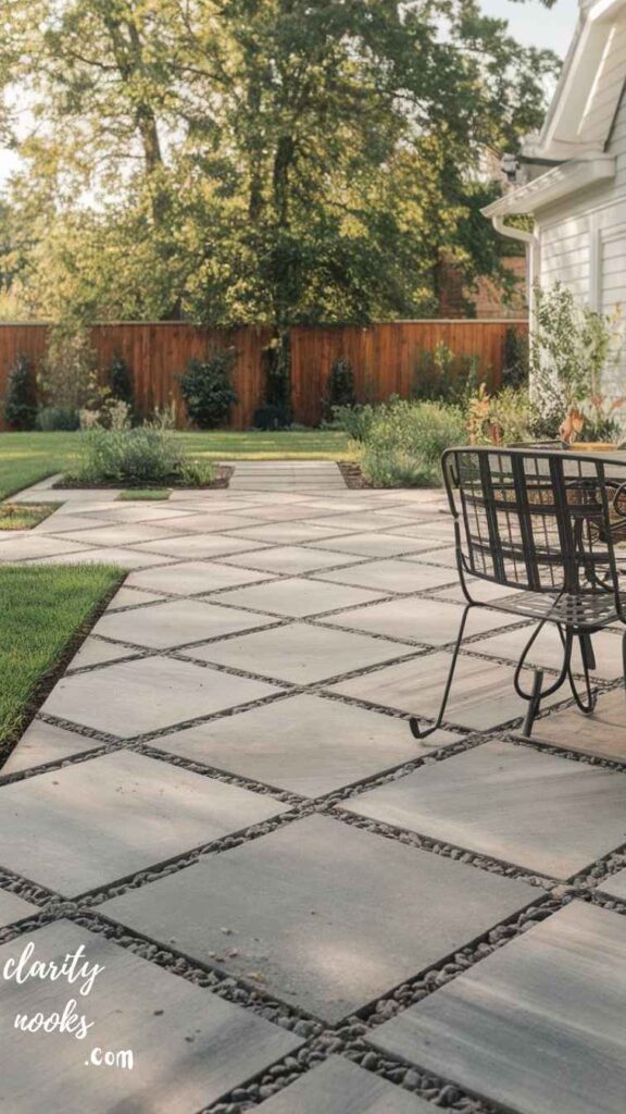 Lay a Gravel and Stepping Stone Patio