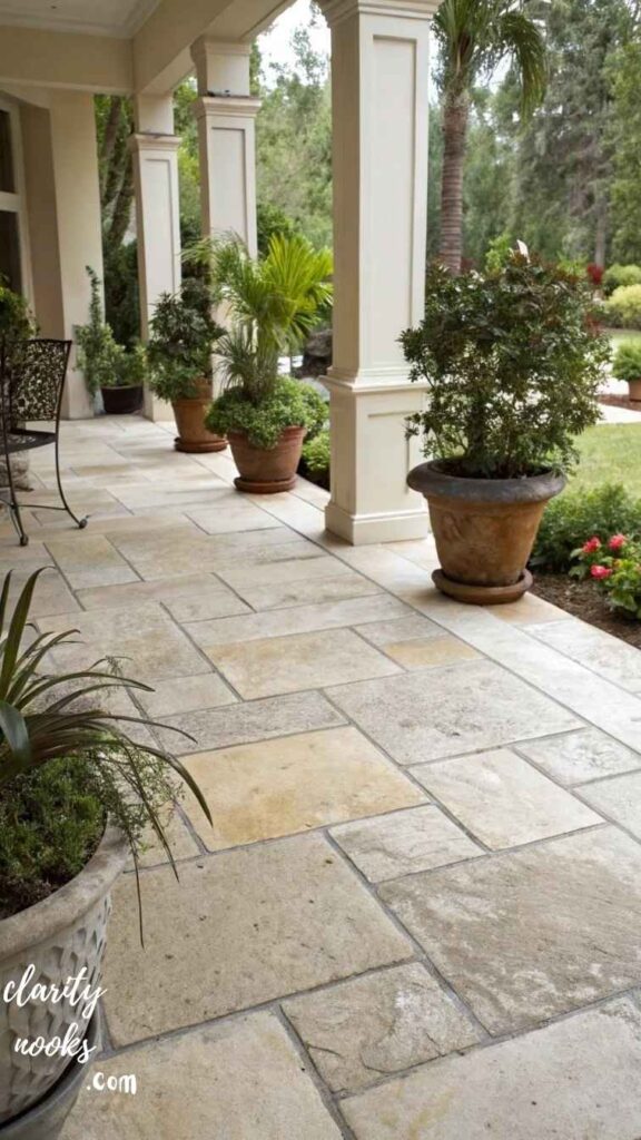 Install Outdoor Porcelain Tile Over Existing Concrete