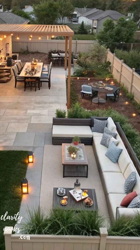 Design a Multi-Zone Patio With Distinct Areas