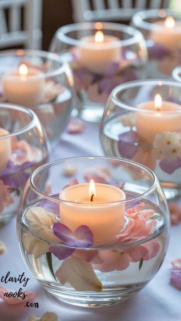 Candle Escape Centerpieces Using Items You Already Own