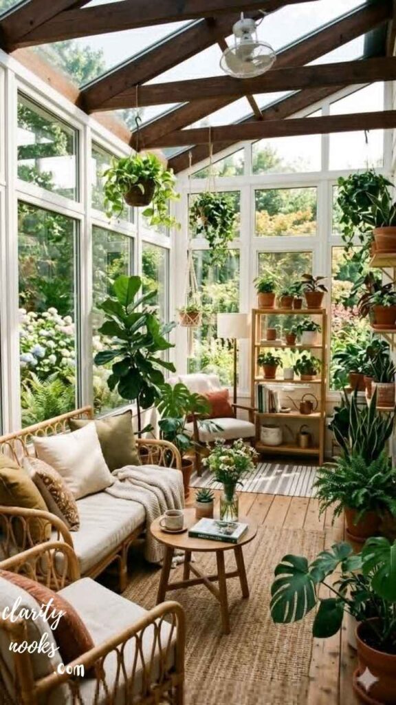 Use a Sunroom as a Dedicated Plant Sanctuary