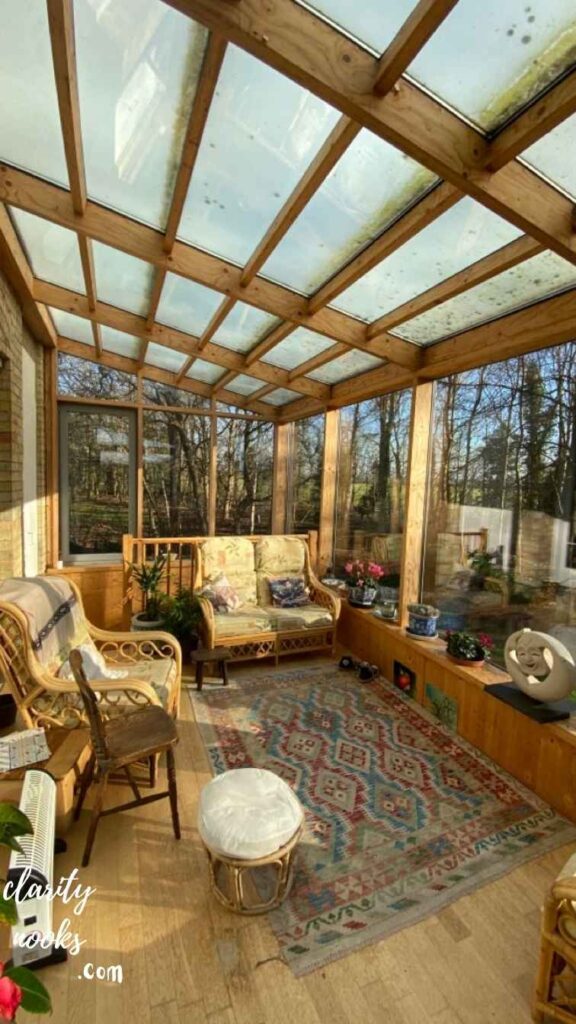 Create a Budget Sunroom with Polycarbonate and Cedar