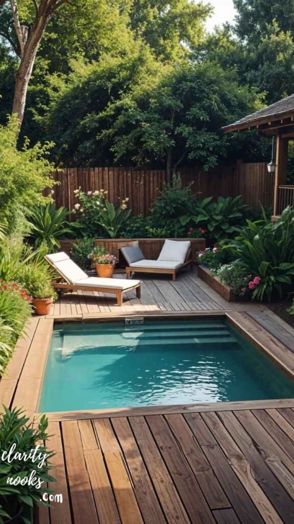 Sunken Courtyard Pool