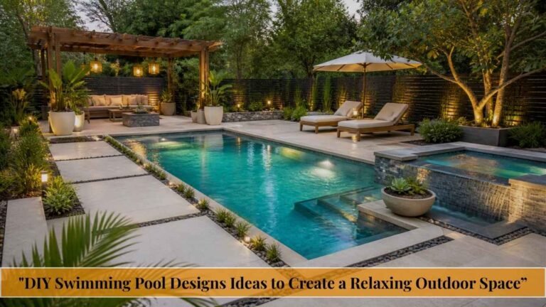 DIY Swimming Pool Designs Ideas