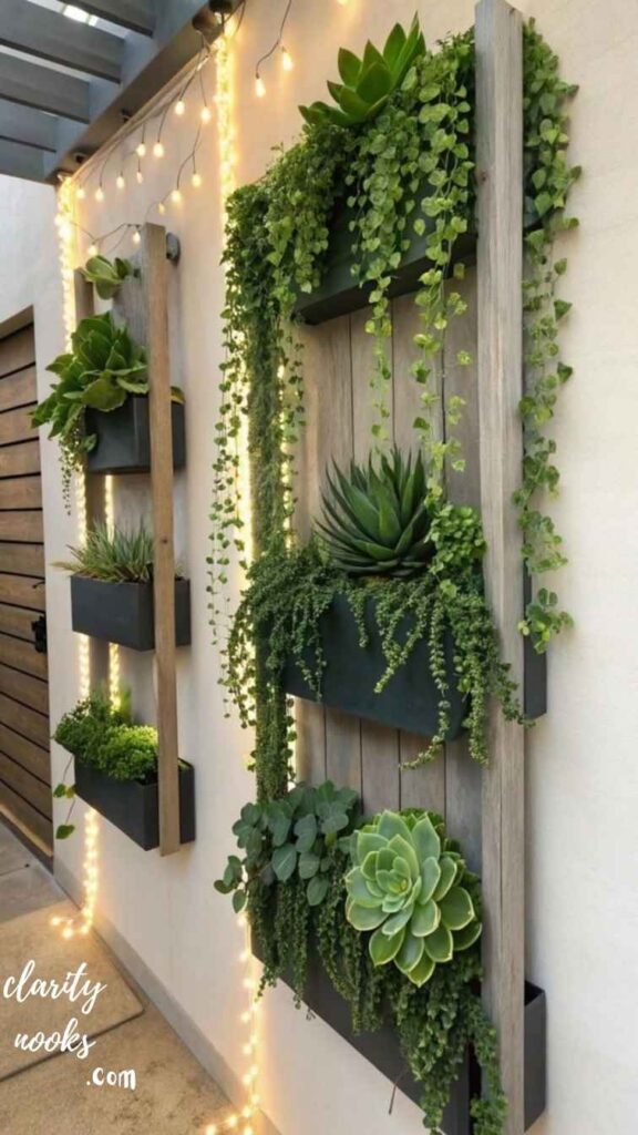 DIY Vertical Garden Wall