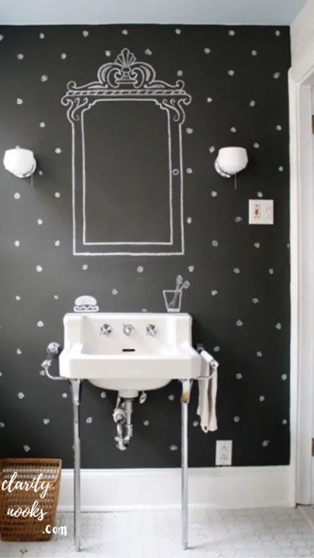 Chalkboard or Marker Board Mirror