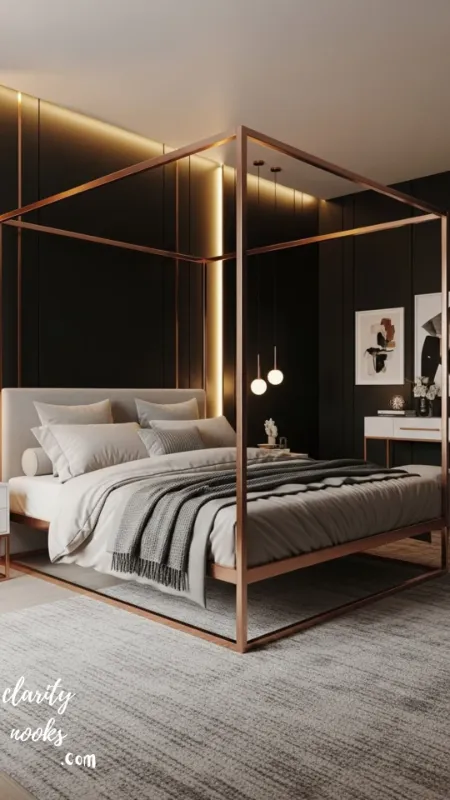 Copper Pipe Minimalist Frame