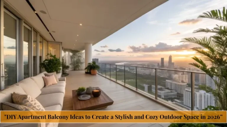 DIY Apartment Balcony Ideas