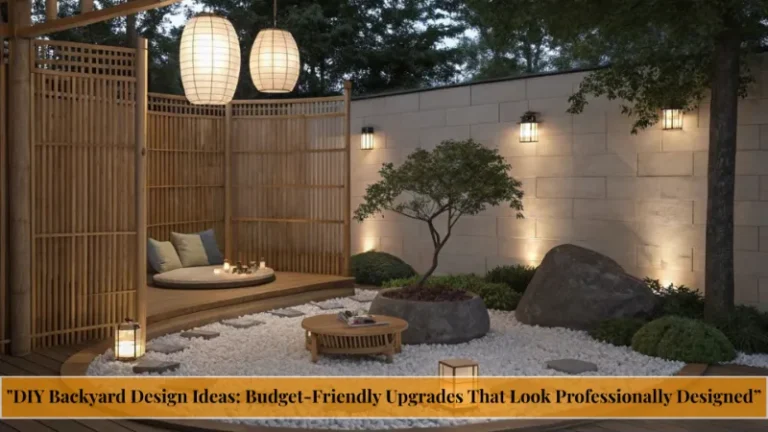 DIY Backyard Design Ideas