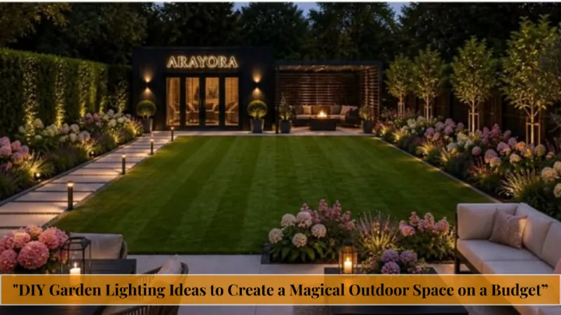 DIY Garden Lighting Ideas