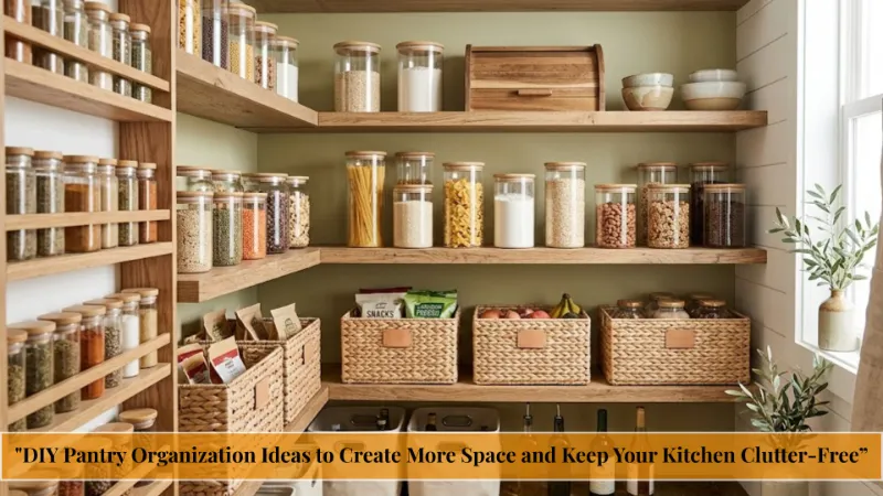 DIY Pantry Organization Ideas