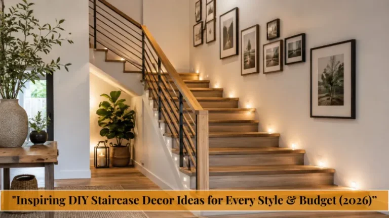 DIY Staircase Decor Ideas