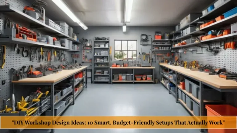DIY Workshop Design Ideas