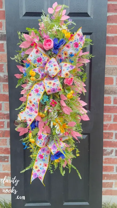 Hang a Statement Wreath or Door Swag