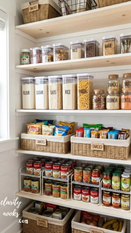 Install Shelf Risers to Double Your Vertical Space