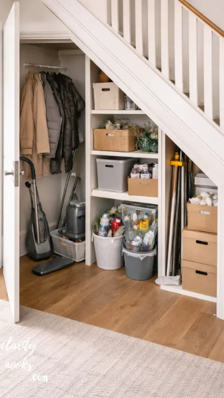 Integrated Coat Cupboard Hallway Clutter Solved