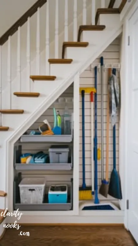 Laundry and Cleaning Supply Closet The Functional Workhorse