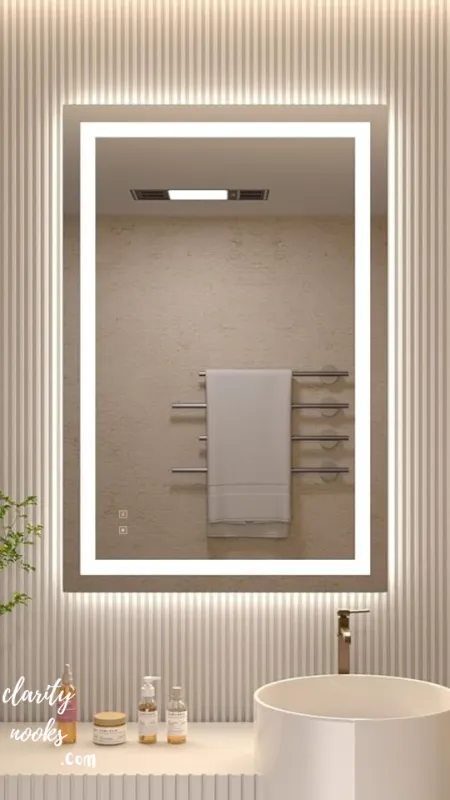 LED Backlit Glow Mirror