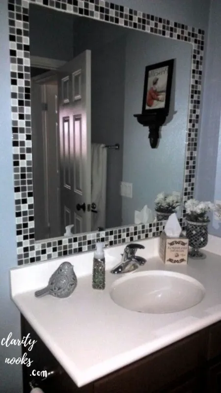 Mosaic Tile Mirror Frame