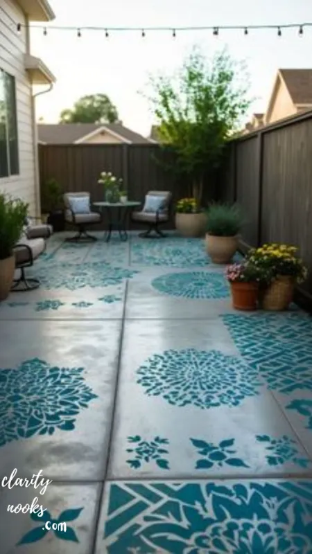 Painted Concrete Patio Floor: The $50 Makeover That Changes the Whole Feel