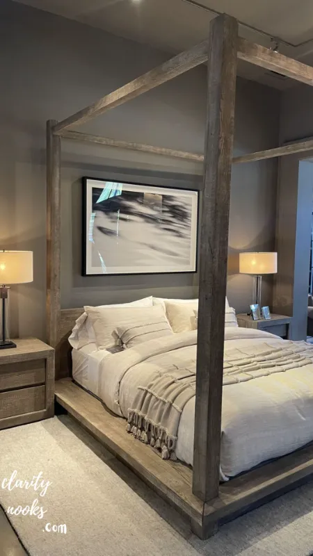 Reclaimed Wood Four-Poster