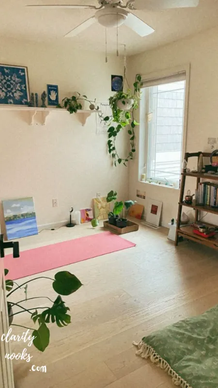 Spare Bedroom Yoga Studio: The Full Transformation